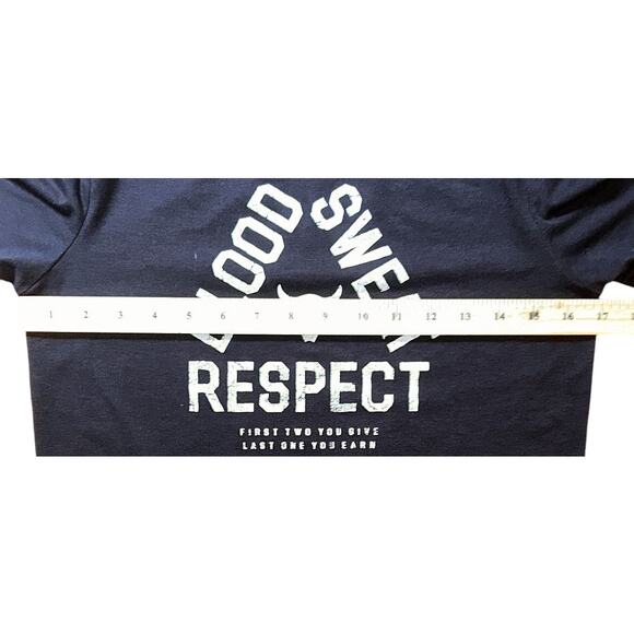 Under Armour Project Rock Blood, Sweat, Respect Youth Large Black T-Shirt - Picture 3 of 7